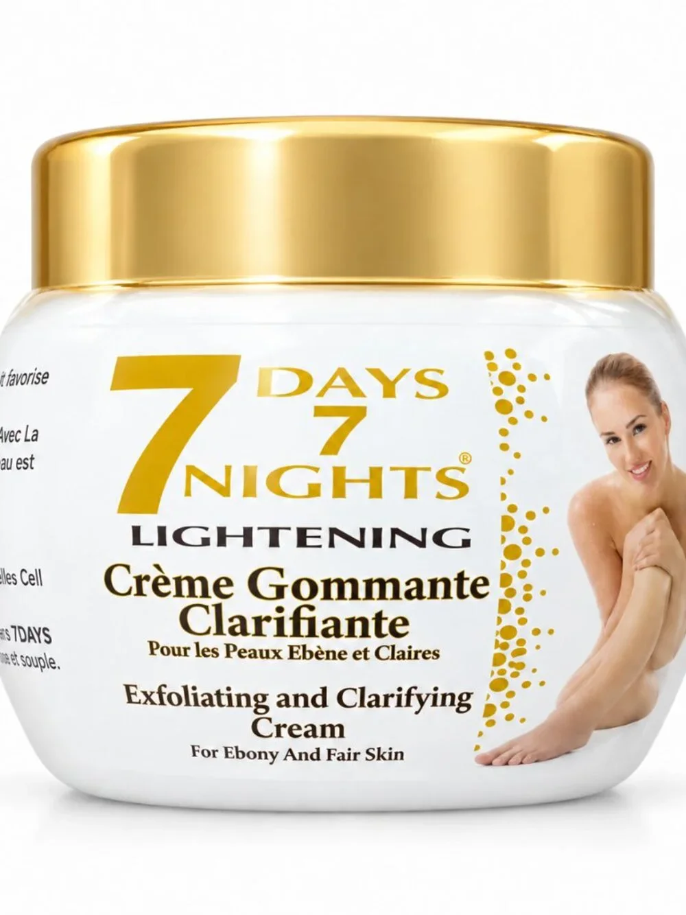 7 Days 7 Nights Lightening Exfoliating & Clarifying Cream Skin Care 300g